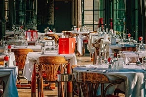 empty restaurant